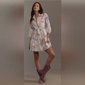 Loverly Grey x Anthropologie The Bettina Shirt Dress Mini Edition